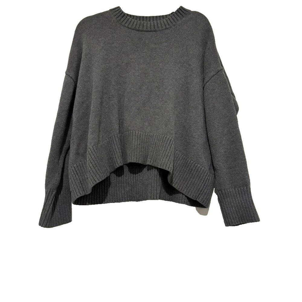 Aerie oversized S boho drop shoulder blouson ruffle on sleeve #3150
